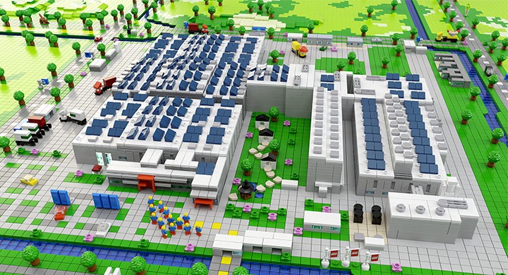 Lego fabbrica