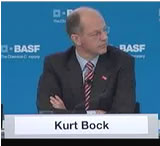 Il CEO designato di BASF Kurt Bock