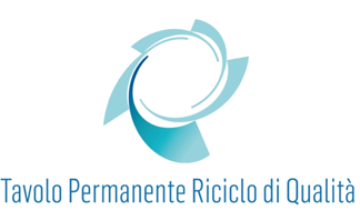 Logo tavolo permanente riciclo qualità