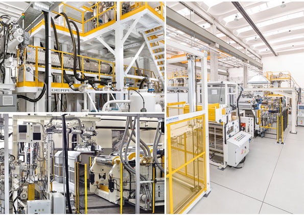 Bandera Medio oriente linea pet packaging rigido