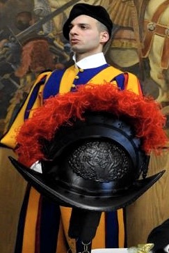 elmo guardie svizzere PVC