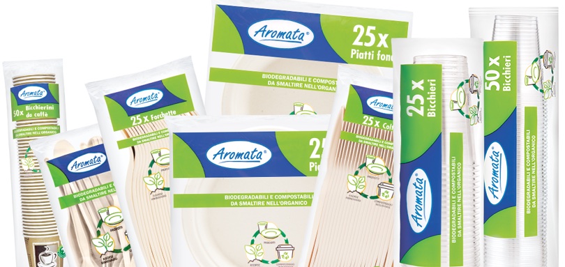 lidl stoviglie compostabili aromata