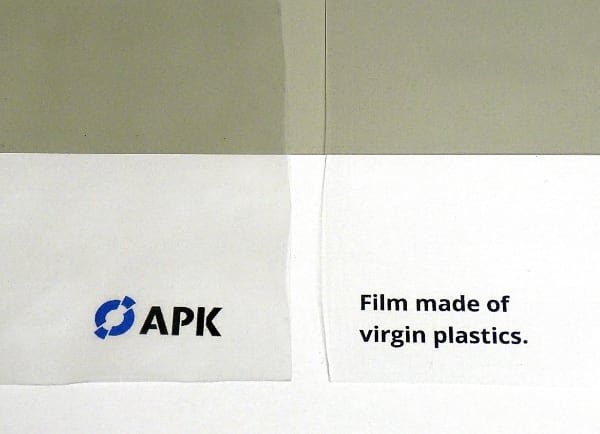 APK film decolorato