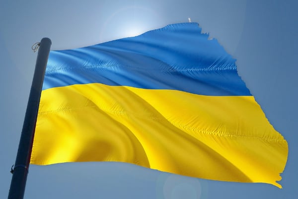 bandiera Ucraina foto:Pixabay
