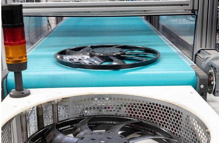 produzione di ventilatori a Wirthwein Crimmitschau