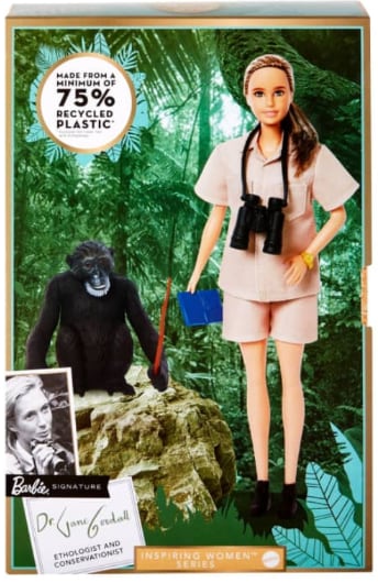 Dr. Jane Goodall Inspiring Women Doll