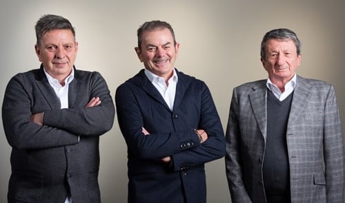 Maurizio, Angelo e Paolo Radici - azionisti di RadiciGroup