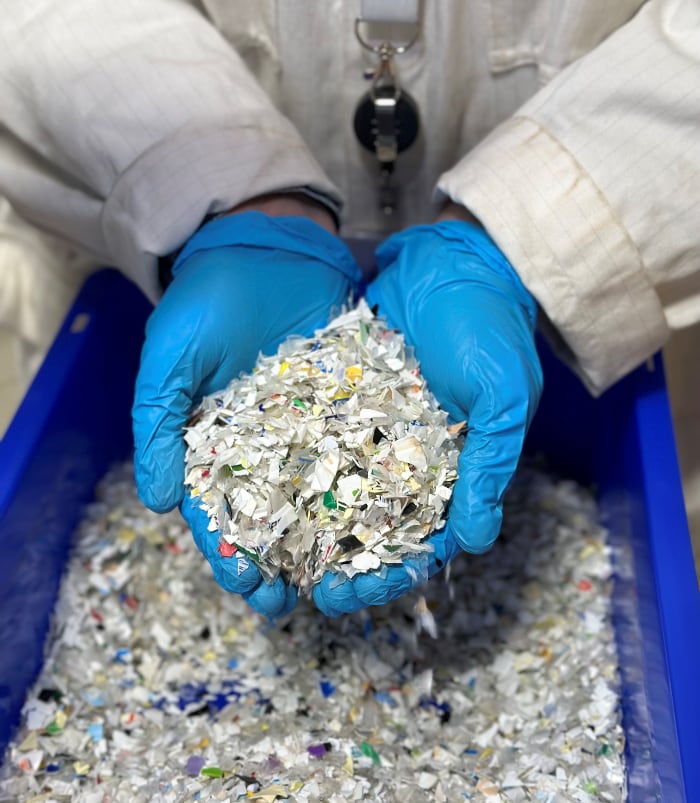 Totalenergies valorplast recycleye riciclo intelligenza artificiale