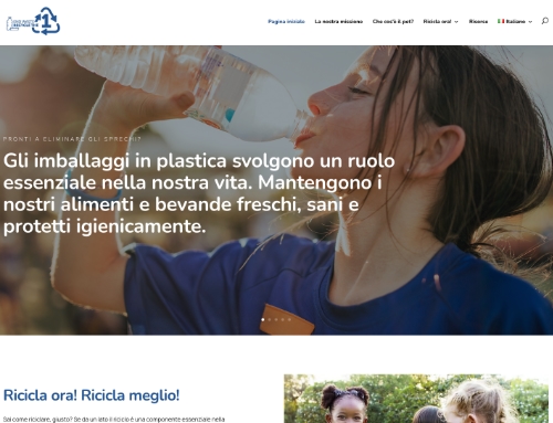 campagna recycletheone petcore Italia