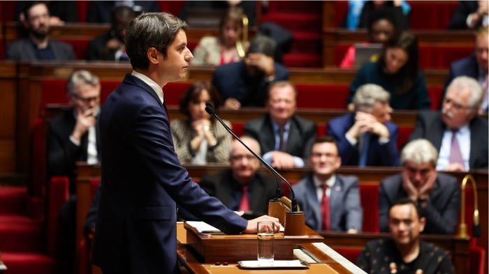 Gabriel attal primo ministro francese