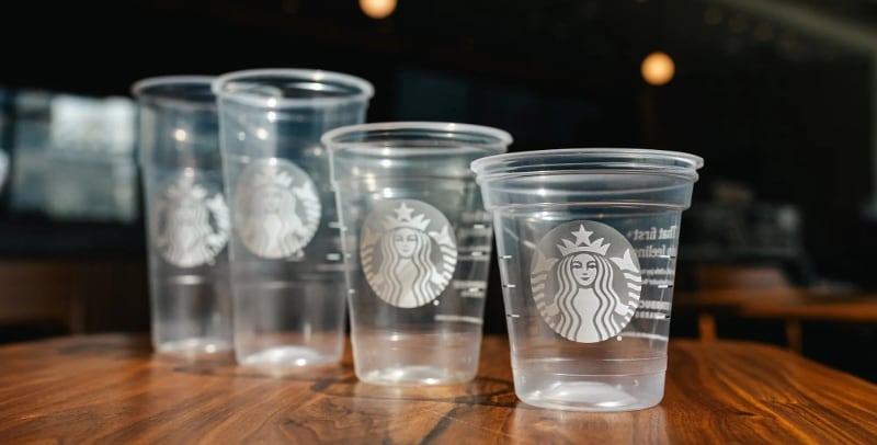 starbuks Sustainability Cold Cup Sizes