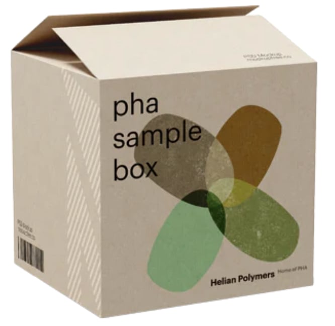 Helian polymers PHA Sample Box