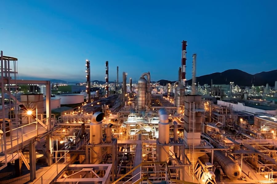 lotte chemical impianto