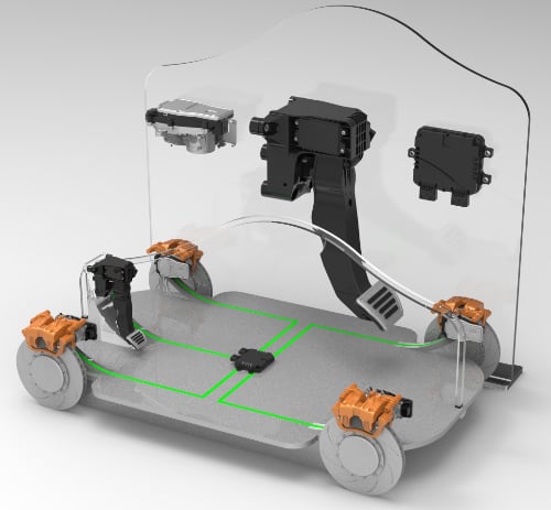 basf dimostratore btracke-by-wire