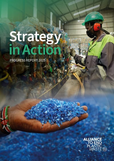Alliance to End Plastic Waste strategy report 2025.