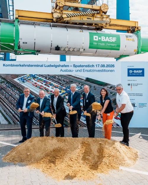 Kombiverkehrsterminal KVT Basf ludwigshafen