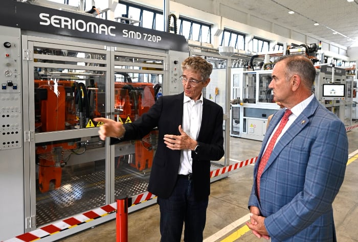 visita Mike Kehoe a Serioplast