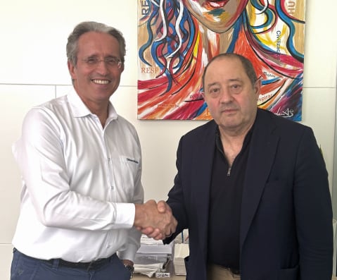 shibaura Georg Holzinger con Emilio Modesto Puebla Vallina