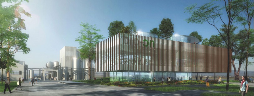 Bio-on rendering stabilimento bolognese