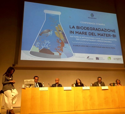Novamont convegno biodegradazione mater-bi