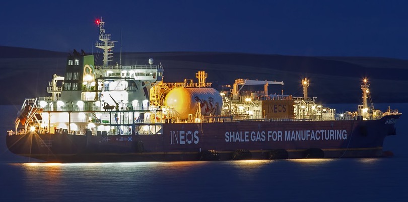 gasiere shale gas Ineos