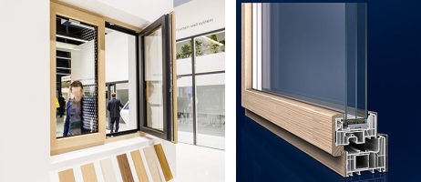 finestre PVC legno alluminio 