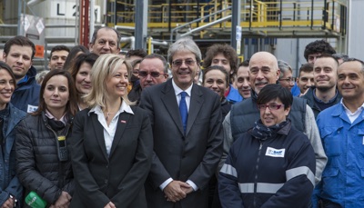 visita gentiloni basf