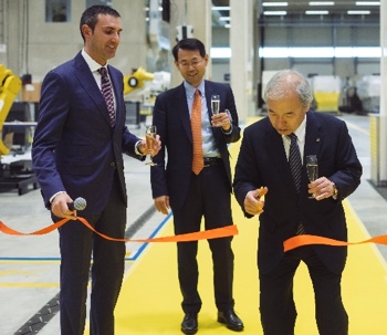 Fanuc inaugurazione polo Lussemburgo