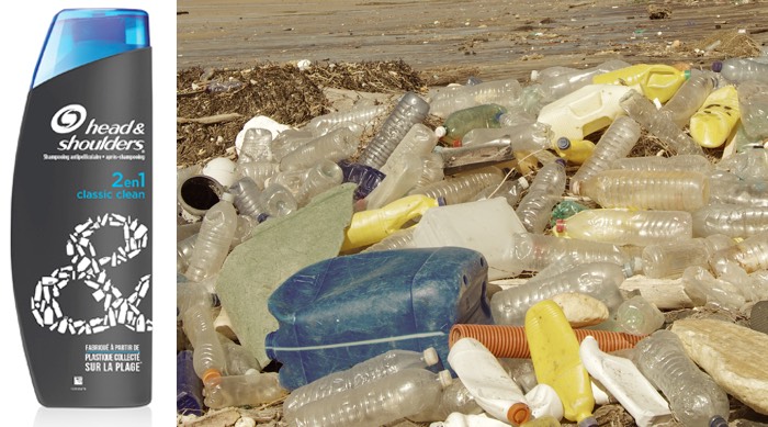P&G riciclo plastiche spiaggia