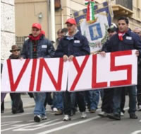 vinylsprotesta