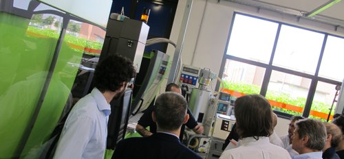 Pressa Engel con Mucell a Proplast